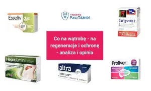 Suplementy na wątrobę: Hepaslimin, Hepatil, Altra, Proliver. Czy warto sięgnąć po Ursofalk? Analiza i opinia.