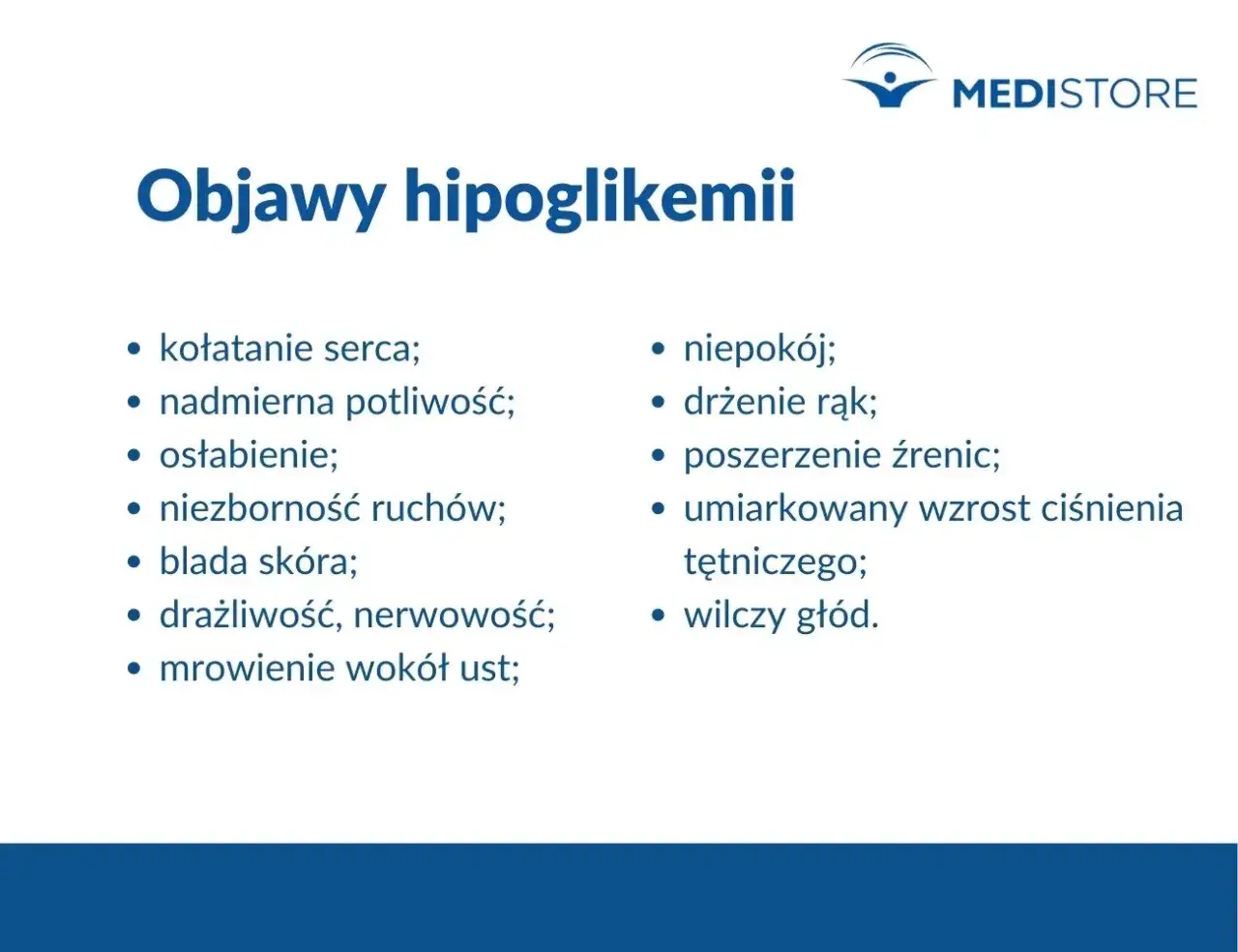 Objawy hipoglikemii: kołatanie serca, potliwość, osłabienie, drżenie rąk, wilczy głód. Co to jest hipoglikemia? To niski poziom cukru we krwi.